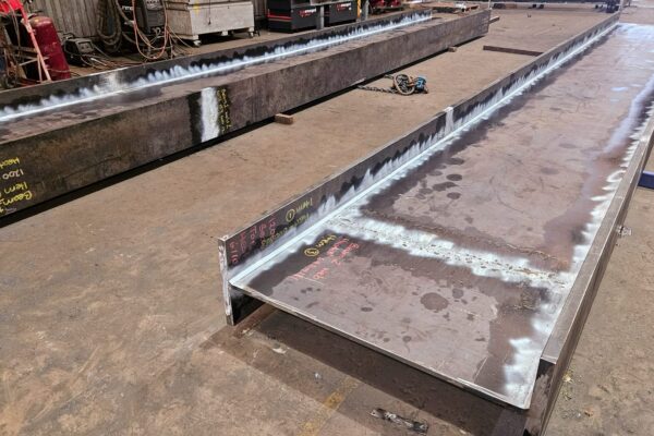 Manufacture of custom welded beams & columns Manufacture of custom welded beams & columns