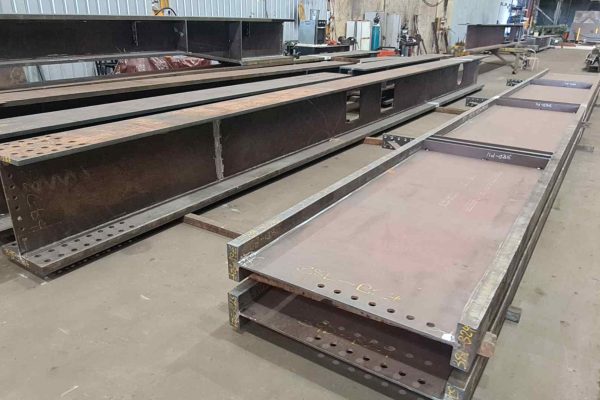 Manufacture of custom welded beams & columns Manufacture of custom welded beams & columns
